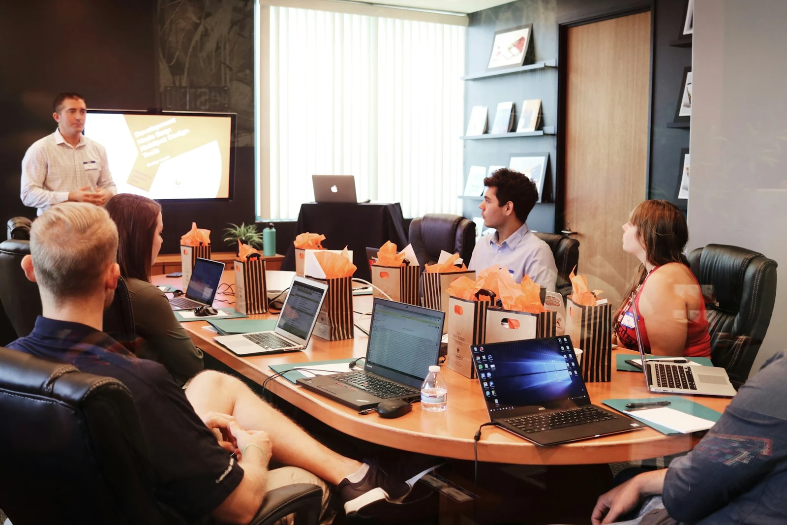 Atelier de travail en entreprise